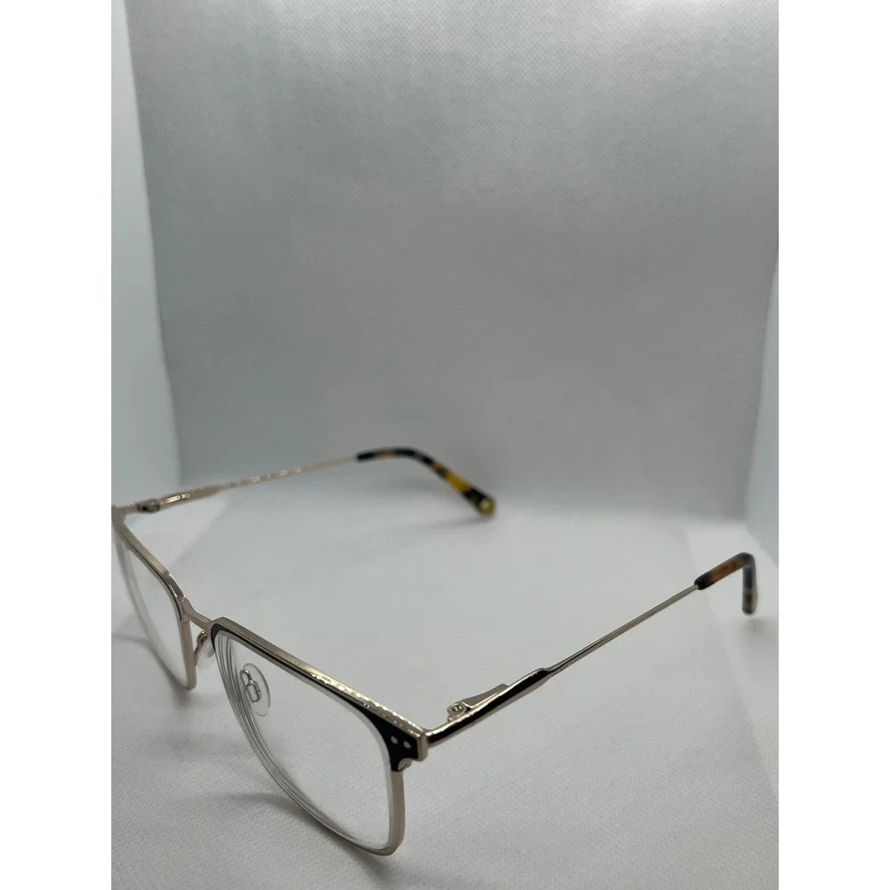 Randy Jackson‎ Eyeglasses Designer Frames Tortoise Gold Metal Women's